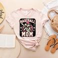 Baseball Mom Dog Mother's In My Baseball Mom Era Women's Heather T-Shirt Heather Peach Baseball Mom Dog Mother's In My Baseball Mom Era Women's Heather T-Shirt Heather Peach