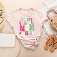 In My Baseball Mom Era Baseball Mama Women's Heather T-Shirt Heather Peach In My Baseball Mom Era Baseball Mama Women's Heather T-Shirt Heather Peach