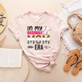 In My Baseball Mom Era Baseball Mom Mother Women's Heather T-Shirt Heather Peach