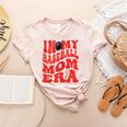 In My Baseball Mom Era Red Women's Heather T-Shirt Heather Peach In My Baseball Mom Era Red Women's Heather T-Shirt Heather Peach
