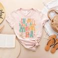 In My Baseball Mom Era Women's Heather T-Shirt Heather Peach