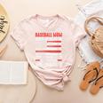 Baseball Mom Inside Us All There Lives a Zombie Sport Women's Heather T-Shirt Heather Peach