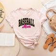 Baseball Mom Leopard Baseball Mama Life Girls Women Baller Women's Heather T-Shirt Heather Peach Baseball Mom Leopard Baseball Mama Life Girls Women Baller Women's Heather T-Shirt Heather Peach