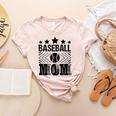 Baseball Mom Baseball Lover Mom Women's Heather T-Shirt Heather Peach Baseball Mom Baseball Lover Mom Women's Heather T-Shirt Heather Peach