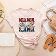 Baseball Mom Baseball Mama Game Day School Sport Women's Heather T-Shirt Heather Peach Baseball Mom Baseball Mama Game Day School Sport Women's Heather T-Shirt Heather Peach