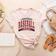 Baseball Mom Baseball Mama Mother's Day Red Loud Proud Women's Heather T-Shirt Heather Peach Baseball Mom Baseball Mama Mother's Day Red Loud Proud Women's Heather T-Shirt Heather Peach
