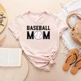 Baseball Mom Mommy Mama Mother's Day Women Retro Ball Sports Women's Heather T-Shirt Heather Peach Baseball Mom Mommy Mama Mother's Day Women Retro Ball Sports Women's Heather T-Shirt Heather Peach