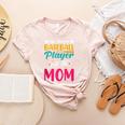 Baseball Mom Quote Vintage Retro Baseball Saying Women's Heather T-Shirt Heather Peach Baseball Mom Quote Vintage Retro Baseball Saying Women's Heather T-Shirt Heather Peach