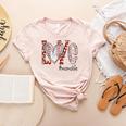 Baseball Mom Shirt Heart Love Baseball Momolife Women's Heather T-Shirt Heather Peach Baseball Mom Shirt Heart Love Baseball Momolife Women's Heather T-Shirt Heather Peach