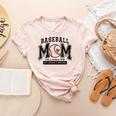 Baseball Mom Shirt Baseball Mama Loud And Proud Women's Heather T-Shirt Heather Peach Baseball Mom Shirt Baseball Mama Loud And Proud Women's Heather T-Shirt Heather Peach