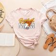 Baseball Mom Sports Graphic Novelty Women's Heather T-Shirt Heather Peach Baseball Mom Sports Graphic Novelty Women's Heather T-Shirt Heather Peach