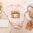 Baseball Mom Sports Orange Women's Heather T-Shirt Heather Peach Baseball Mom Sports Orange Women's Heather T-Shirt Heather Peach