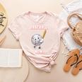 Baseball Mom Sports Quote Women's Heather T-Shirt Heather Peach Baseball Mom Sports Quote Women's Heather T-Shirt Heather Peach