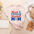 Baseball Mom Tee Loud & Proud Baseball Mom Women's Heather T-Shirt Heather Peach Baseball Mom Tee Loud & Proud Baseball Mom Women's Heather T-Shirt Heather Peach