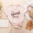 Baseball Mom Vintage Retro Game Day Son Supporter Fan Women's Heather T-Shirt Heather Peach Baseball Mom Vintage Retro Game Day Son Supporter Fan Women's Heather T-Shirt Heather Peach