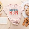 Baseball Mom Vintage Baseball Women's Heather T-Shirt Heather Peach Baseball Mom Vintage Baseball Women's Heather T-Shirt Heather Peach