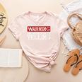 Baseball Mom Warning Uncontrollable Yelling Funny Sign Women's Heather T-Shirt Heather Peach Baseball Mom Warning Uncontrollable Yelling Funny Sign Women's Heather T-Shirt Heather Peach