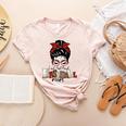 I Am Baseball Mom Women's Heather T-Shirt Heather Peach I Am Baseball Mom Women's Heather T-Shirt Heather Peach