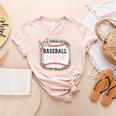 Baseball-Shirt Women Girls Mama Baseball Mom Women's Heather T-Shirt Heather Peach Baseball-Shirt Women Girls Mama Baseball Mom Women's Heather T-Shirt Heather Peach