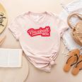 Baseball Softball Baseball Mom Baseball Women's Heather T-Shirt Heather Peach Baseball Softball Baseball Mom Baseball Women's Heather T-Shirt Heather Peach