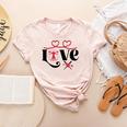 Baseball Softball Baseball Mom LOVE Baseball Women's Heather T-Shirt Heather Peach Baseball Softball Baseball Mom LOVE Baseball Women's Heather T-Shirt Heather Peach