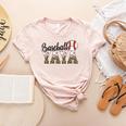 Baseball Yaya Women BallPark Yaya Baseball Mom Mother's Day Women's Heather T-Shirt Heather Peach Baseball Yaya Women BallPark Yaya Baseball Mom Mother's Day Women's Heather T-Shirt Heather Peach