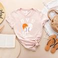 Basketball Volleyball Baseball Mom For Women Women's Heather T-Shirt Heather Peach