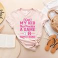 I Can't My Kid Has Practice A Game Or Something Baseball Mom Women's Heather T-Shirt Heather Peach I Can't My Kid Has Practice A Game Or Something Baseball Mom Women's Heather T-Shirt Heather Peach