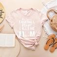 Cute My Favorite Baseball Player Calls Me Mom Baseball Moms Women's Heather T-Shirt Heather Peach Cute My Favorite Baseball Player Calls Me Mom Baseball Moms Women's Heather T-Shirt Heather Peach