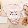 Dugout Mom Baseball Mommy Baseball Mother's Day Women's Heather T-Shirt Heather Peach Dugout Mom Baseball Mommy Baseball Mother's Day Women's Heather T-Shirt Heather Peach