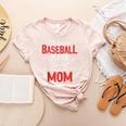 My Favorite Baseball Player Calls Me Mom Baseball Moms Women's Heather T-Shirt Heather Peach My Favorite Baseball Player Calls Me Mom Baseball Moms Women's Heather T-Shirt Heather Peach