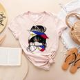 Filipina Baseball Mom Philippines Flag Baseball Girl Women's Heather T-Shirt Heather Peach Filipina Baseball Mom Philippines Flag Baseball Girl Women's Heather T-Shirt Heather Peach