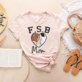 Football Soccer Baseball Mom For Women Women's Heather T-Shirt Heather Peach Football Soccer Baseball Mom For Women Women's Heather T-Shirt Heather Peach