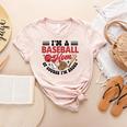 I'm A Baseball Mom Of Course I'm Broke Sport Lover Women's Heather T-Shirt Heather Peach I'm A Baseball Mom Of Course I'm Broke Sport Lover Women's Heather T-Shirt Heather Peach