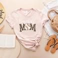 Leopard Baseball Mom Matching Baseball Mama Family Matching Premium Women's Heather T-Shirt Heather Peach Leopard Baseball Mom Matching Baseball Mama Family Matching Premium Women's Heather T-Shirt Heather Peach