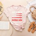 Loud & Proud Baseball Mom Sport Women's Heather T-Shirt Heather Peach Loud & Proud Baseball Mom Sport Women's Heather T-Shirt Heather Peach