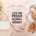 Loud & Proud Baseball Mommy Sports Lover Mom Women Women's Heather T-Shirt Heather Peach Loud & Proud Baseball Mommy Sports Lover Mom Women Women's Heather T-Shirt Heather Peach