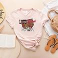 Loud Proud Mama Baseball Mom Women's Heather T-Shirt Heather Peach Loud Proud Mama Baseball Mom Women's Heather T-Shirt Heather Peach