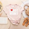 I Love Hot Baseball Moms Sport Men Women I Heart Hot Moms Women's Heather T-Shirt Heather Peach I Love Hot Baseball Moms Sport Men Women I Heart Hot Moms Women's Heather T-Shirt Heather Peach