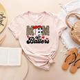 Mom Of Ballers Soccer Baseball Mom Soccer Baseball Mother Women's Heather T-Shirt Heather Peach