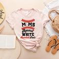 Moms Against Baseball Pants Baseball Mom Joke Women's Heather T-Shirt Heather Peach Moms Against Baseball Pants Baseball Mom Joke Women's Heather T-Shirt Heather Peach