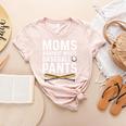 Moms Against Baseball Pants Softball Baseball Mom Women's Heather T-Shirt Heather Peach Moms Against Baseball Pants Softball Baseball Mom Women's Heather T-Shirt Heather Peach