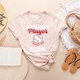 Mother's Day Baseball Mom Women's Heather T-Shirt Heather Peach Mother's Day Baseball Mom Women's Heather T-Shirt Heather Peach