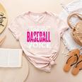 Mothers Don'T Make Me Use My Baseball Mom Voice Women's Heather T-Shirt Heather Peach Mothers Don'T Make Me Use My Baseball Mom Voice Women's Heather T-Shirt Heather Peach
