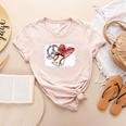 Peace Love Baseball Mom Mommy Premium Women's Heather T-Shirt Heather Peach Peace Love Baseball Mom Mommy Premium Women's Heather T-Shirt Heather Peach