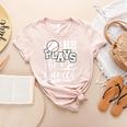 He Plays She Dances Mom Of Both Dancing And Baseball Mom Women's Heather T-Shirt Heather Peach He Plays She Dances Mom Of Both Dancing And Baseball Mom Women's Heather T-Shirt Heather Peach