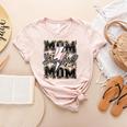Retro Baseball Mom Mama Baseball Life Mother's Day Baseball Women's Heather T-Shirt Heather Peach Retro Baseball Mom Mama Baseball Life Mother's Day Baseball Women's Heather T-Shirt Heather Peach
