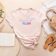 Retro Cute Mother's Day Teeball T-Ball Baseball Mom Women's Heather T-Shirt Heather Peach Retro Cute Mother's Day Teeball T-Ball Baseball Mom Women's Heather T-Shirt Heather Peach