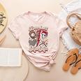 Retro Groovy Baseball Mama Baseball Mom Lover Women's Heather T-Shirt Heather Peach Retro Groovy Baseball Mama Baseball Mom Lover Women's Heather T-Shirt Heather Peach