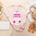 Self Expression Cool Baseball Mom Positive Thinking Women's Heather T-Shirt Heather Peach Self Expression Cool Baseball Mom Positive Thinking Women's Heather T-Shirt Heather Peach